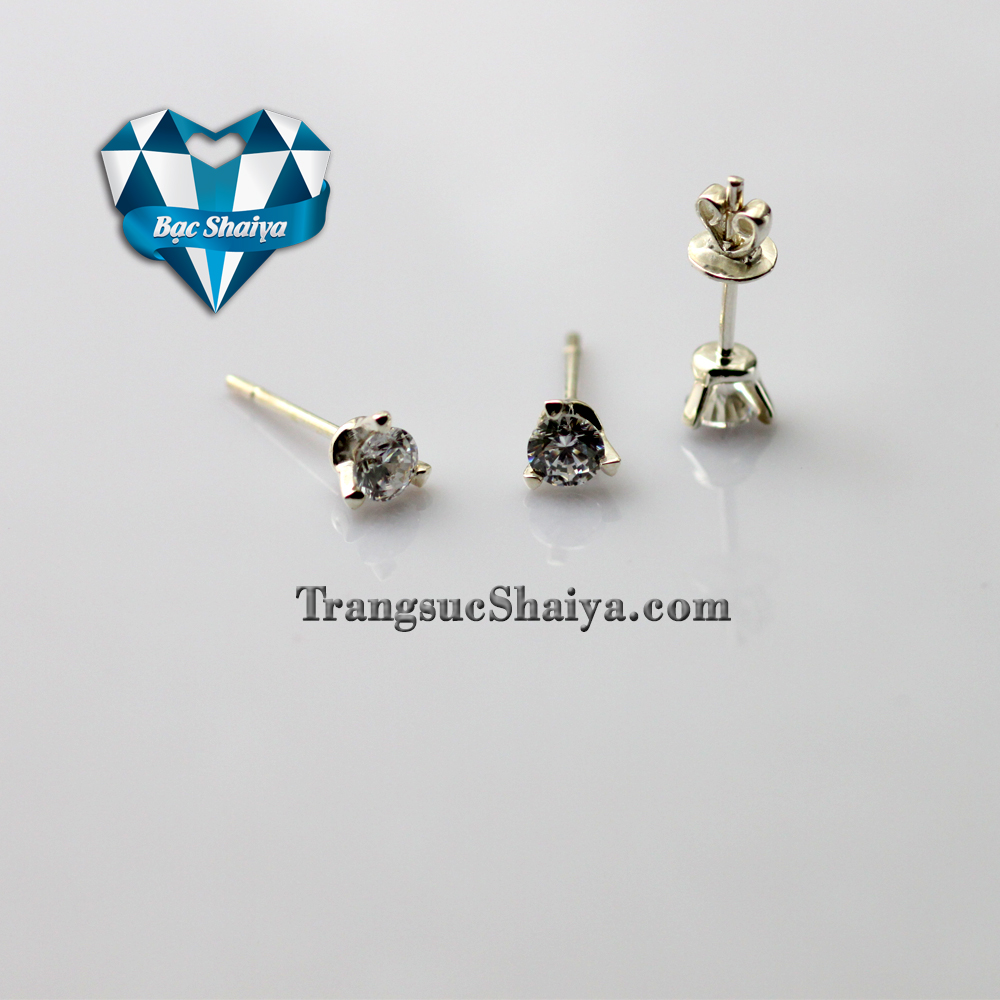 Khuyên tai nam Bạc Shaiya KN 86 Khuyên tai nam Bạc Shaiya KN 86