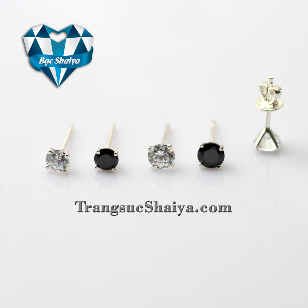 Khuyên tai nam Bạc Shaiya KN 89 Khuyên tai nam Bạc Shaiya KN 89