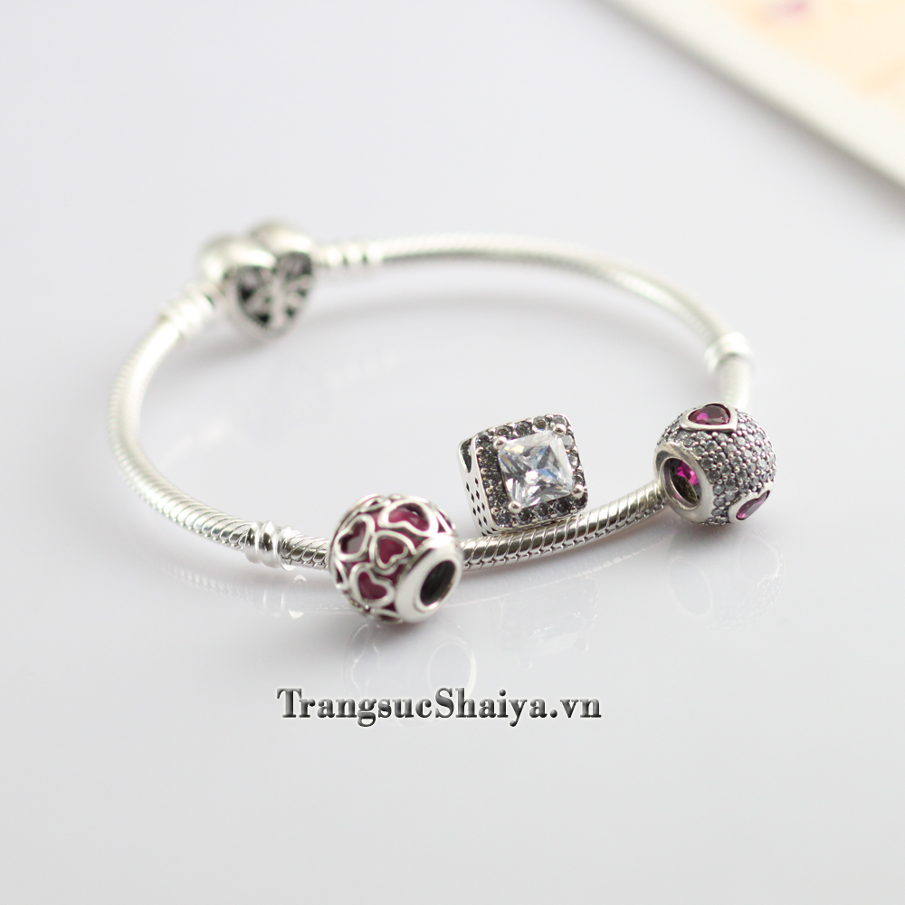 Vòng charm bạc Shaiya SPC 03 Vòng charm bạc Shaiya SPC 03